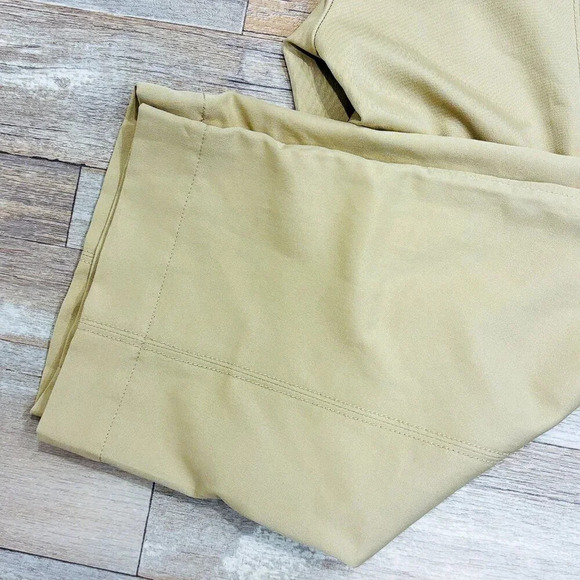 TAIL WHITE LABEL – Beige golf capri pants | Tan stretch comfort • - Picture 2 of 9